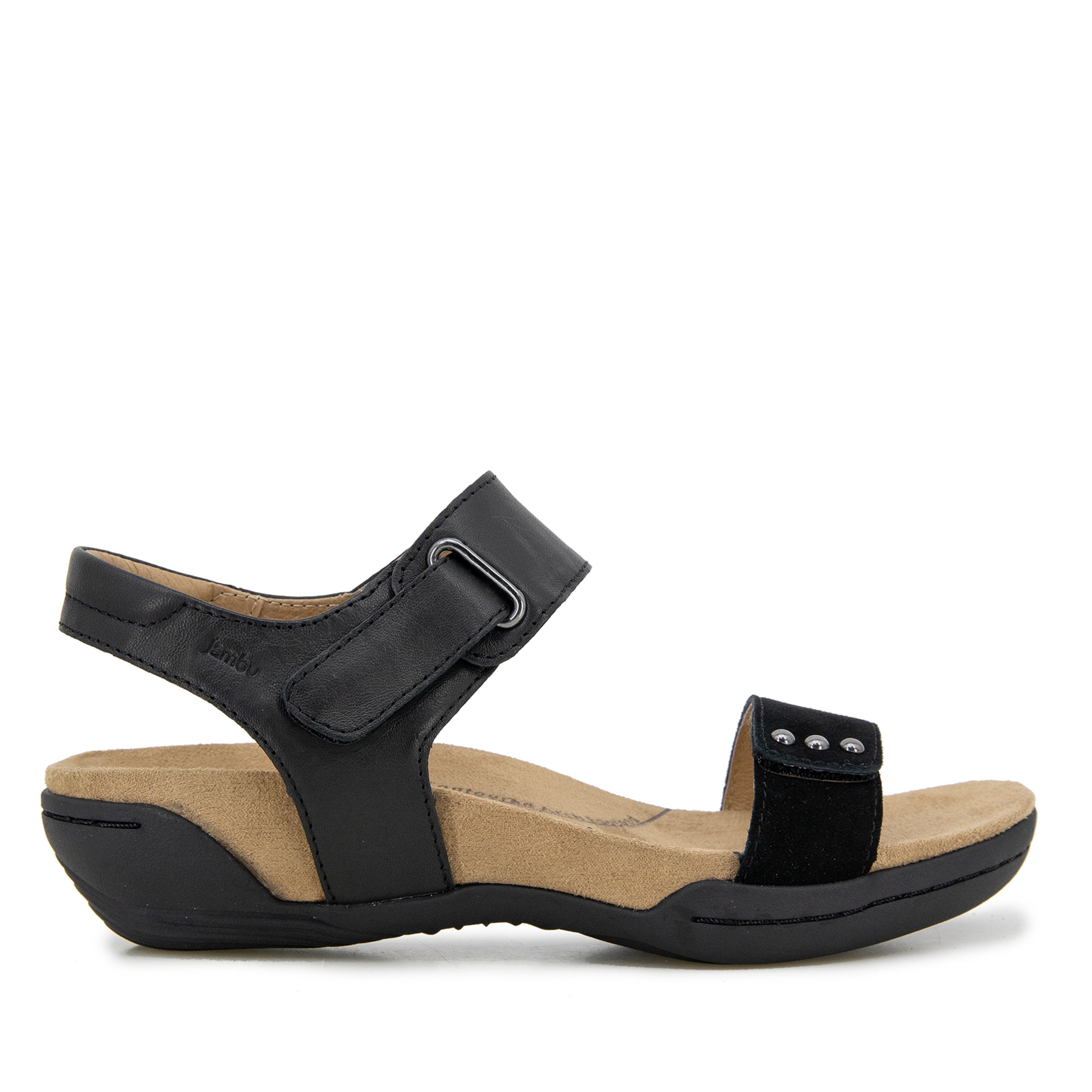 Jambu Women's Cherry Sandal, Brown, 10.5 M US