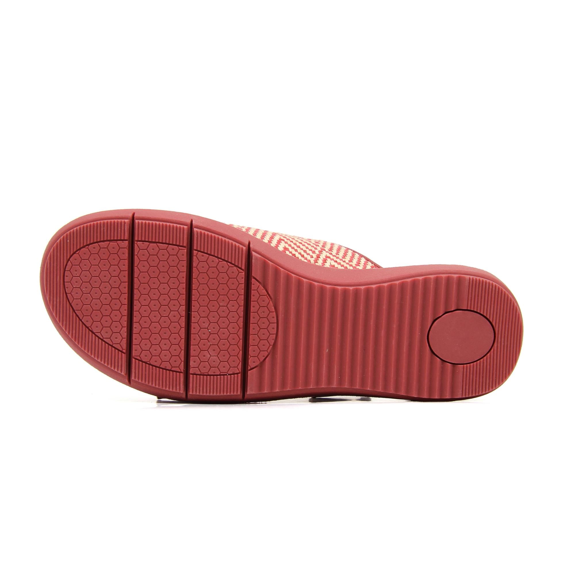 Kona Red/Cream Raffia